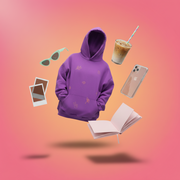 moment orchid freesize hoodie