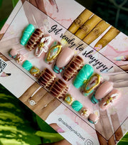 Aubrie Deluxe Mani Pedi Combo