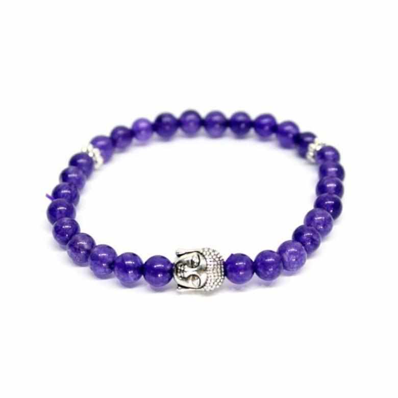 Namaste Chakra Elastic Tiger Eye Bracelet - Thailand