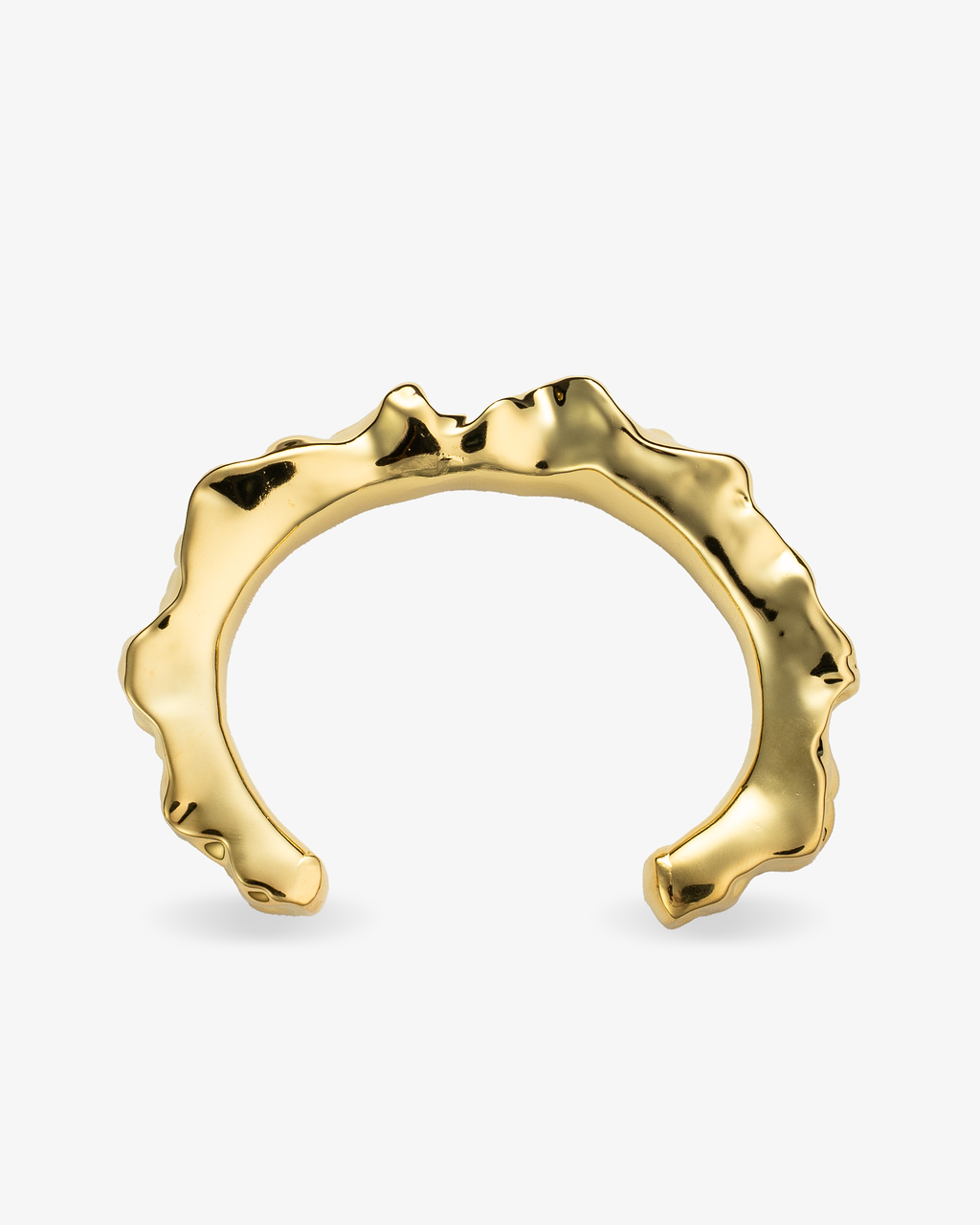 Nathalia Sculpted Hammered Bracelet Cuff