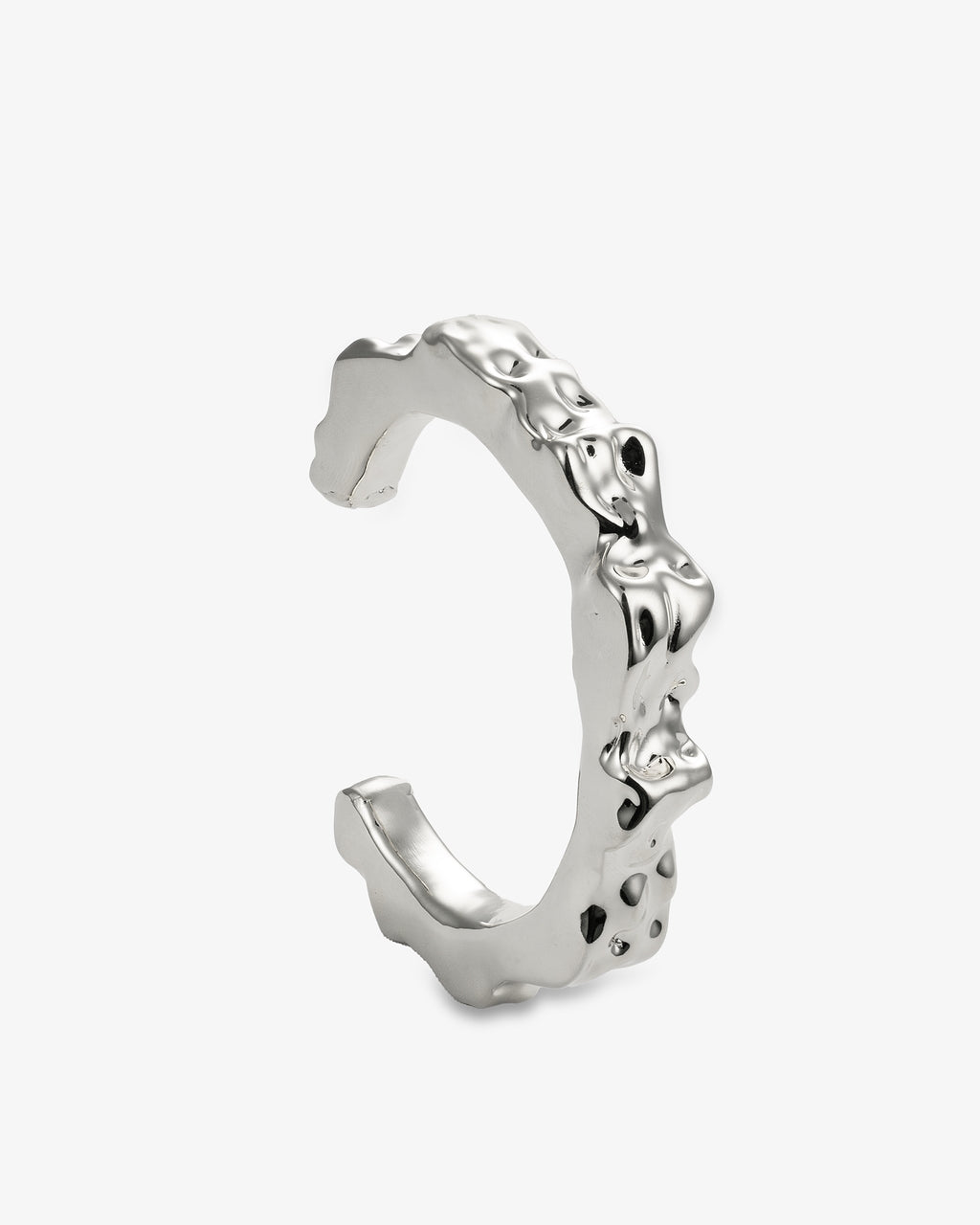 Nathalia Sculpted Hammered Bracelet Cuff