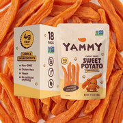 Original Chewy Dried Sweet Potato – Asian Snack (Pack of 18)