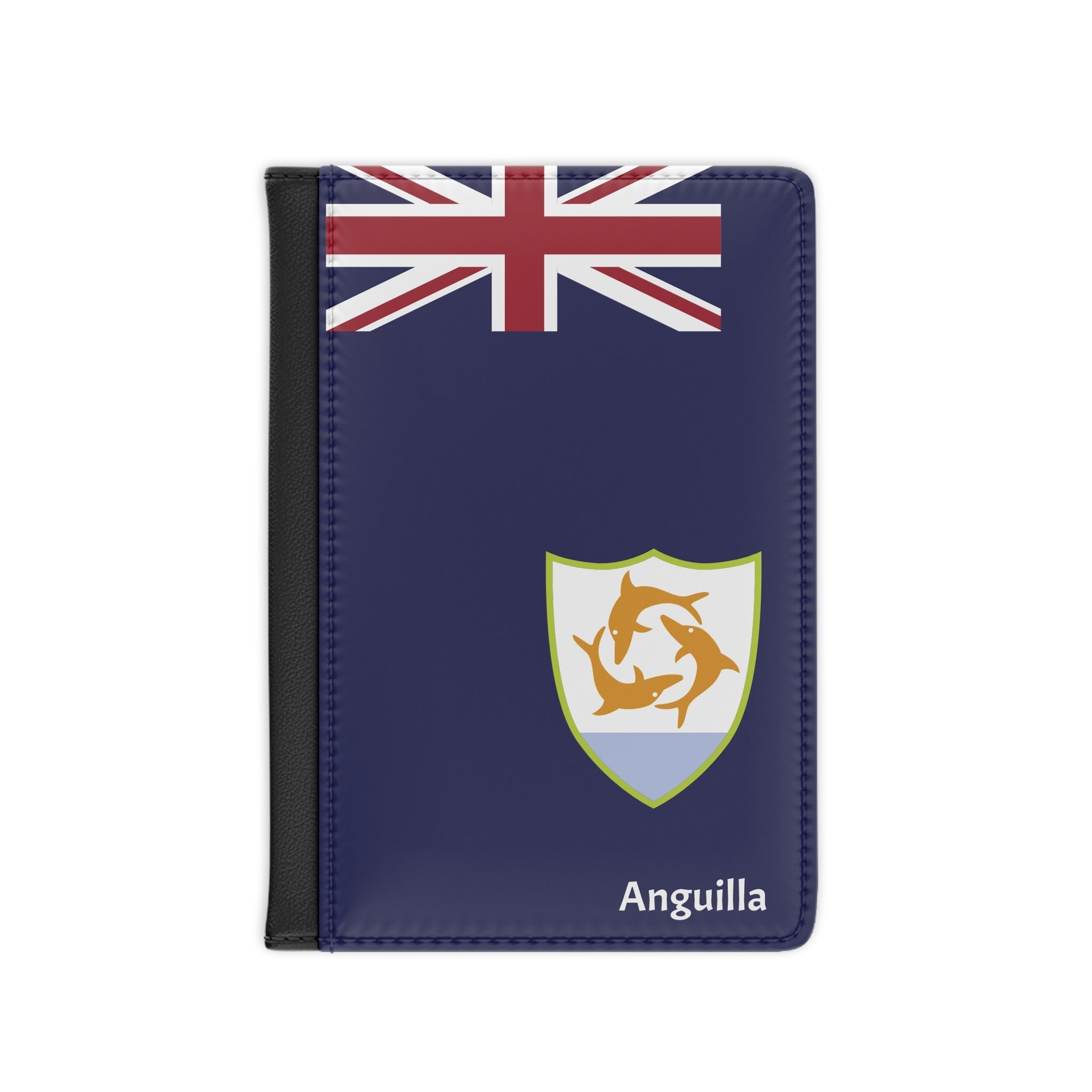 Anguilla Leather Passport Cover