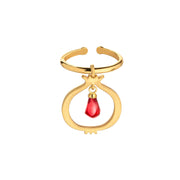 Pomegranate Seed Ring