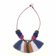 PomPom & Tassels Hmong Necklace - Thailand