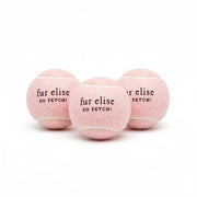 Fur Elise So Fetch! Tennis Ball Pack of 3 - Blush