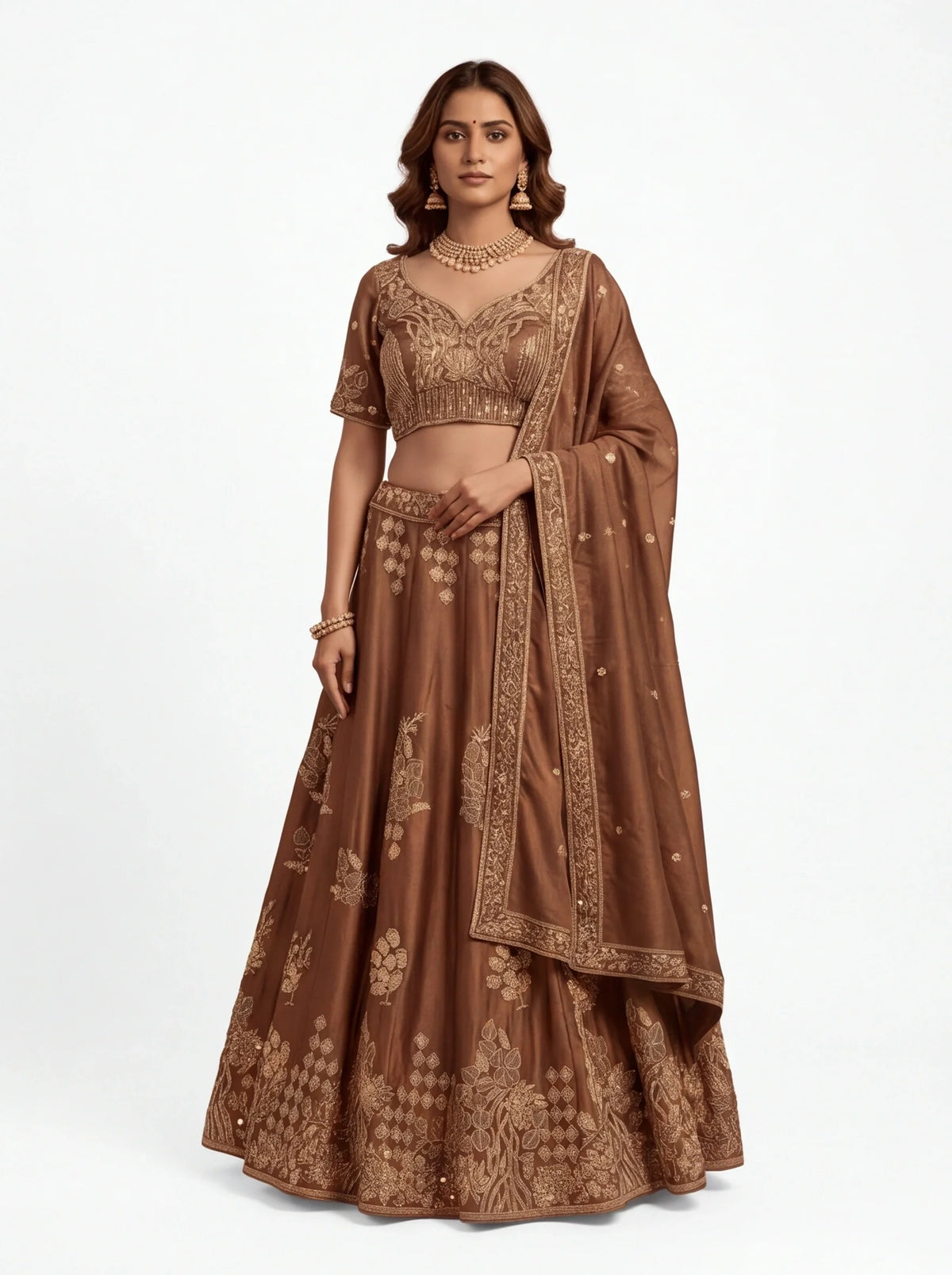 Silk Lehenga choli set