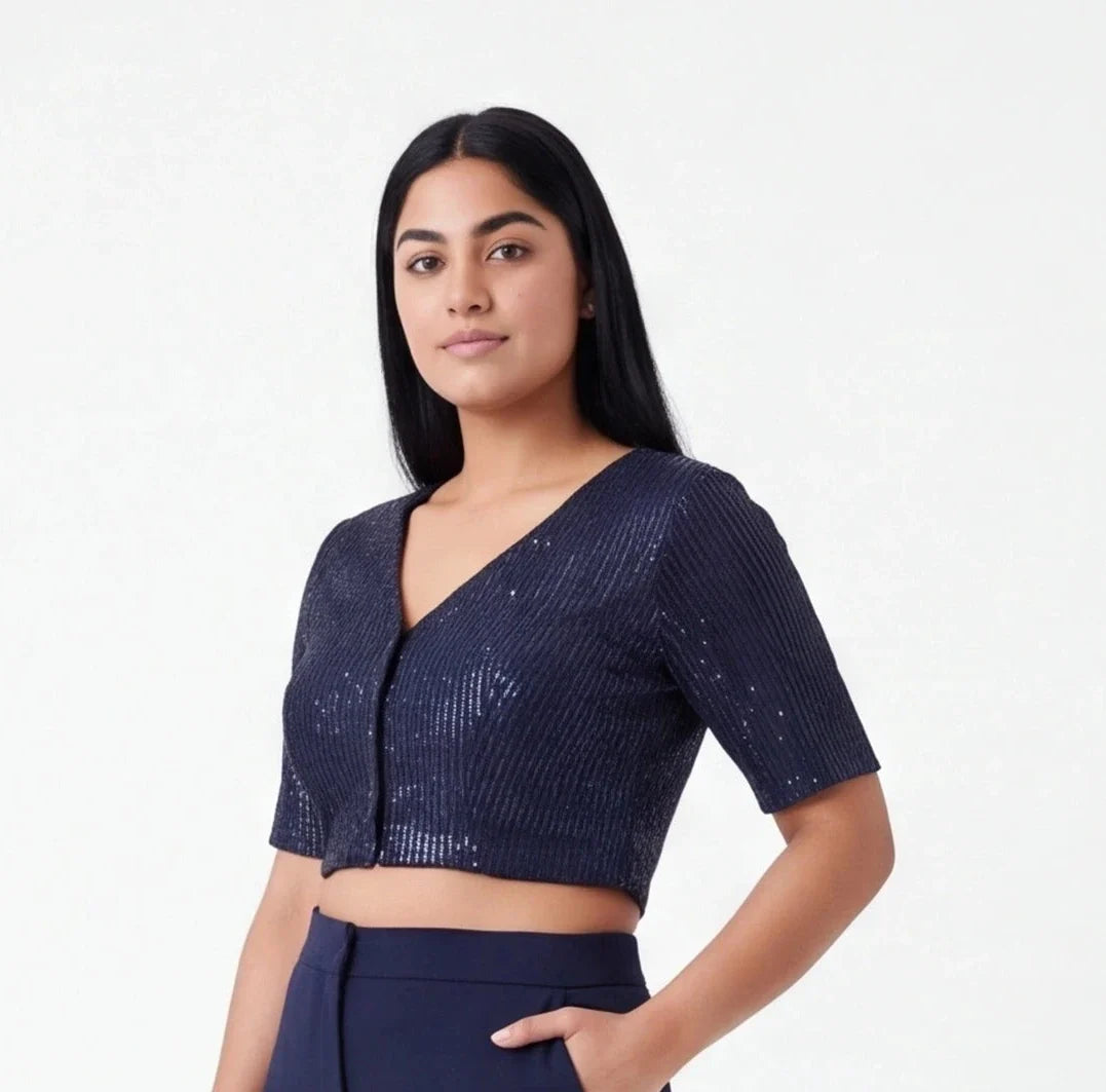 Sequin Blouse