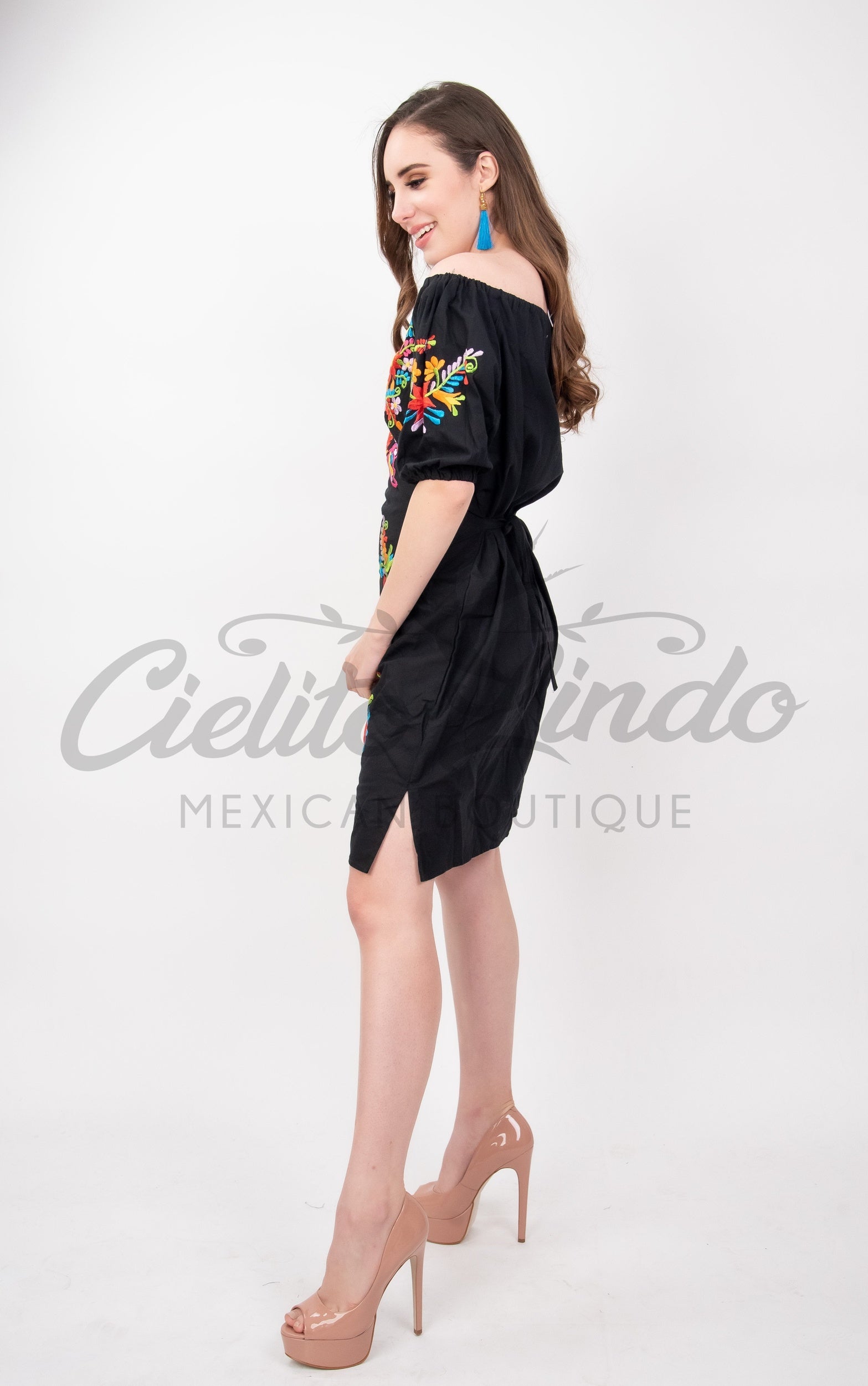Tecali Embroidered Dress
