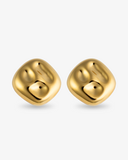 Sara Square Hammered Earrings