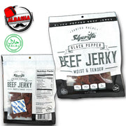 Sharifa Halal Beef Jerky – Six Flavors (80g)
