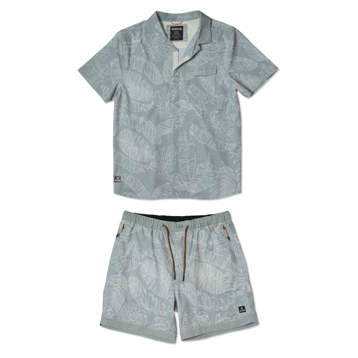 OLEU ALL-SHORT™ 6" INSEAM I 16.5" OUTSEAM - RAINFOREST SEA GREEN