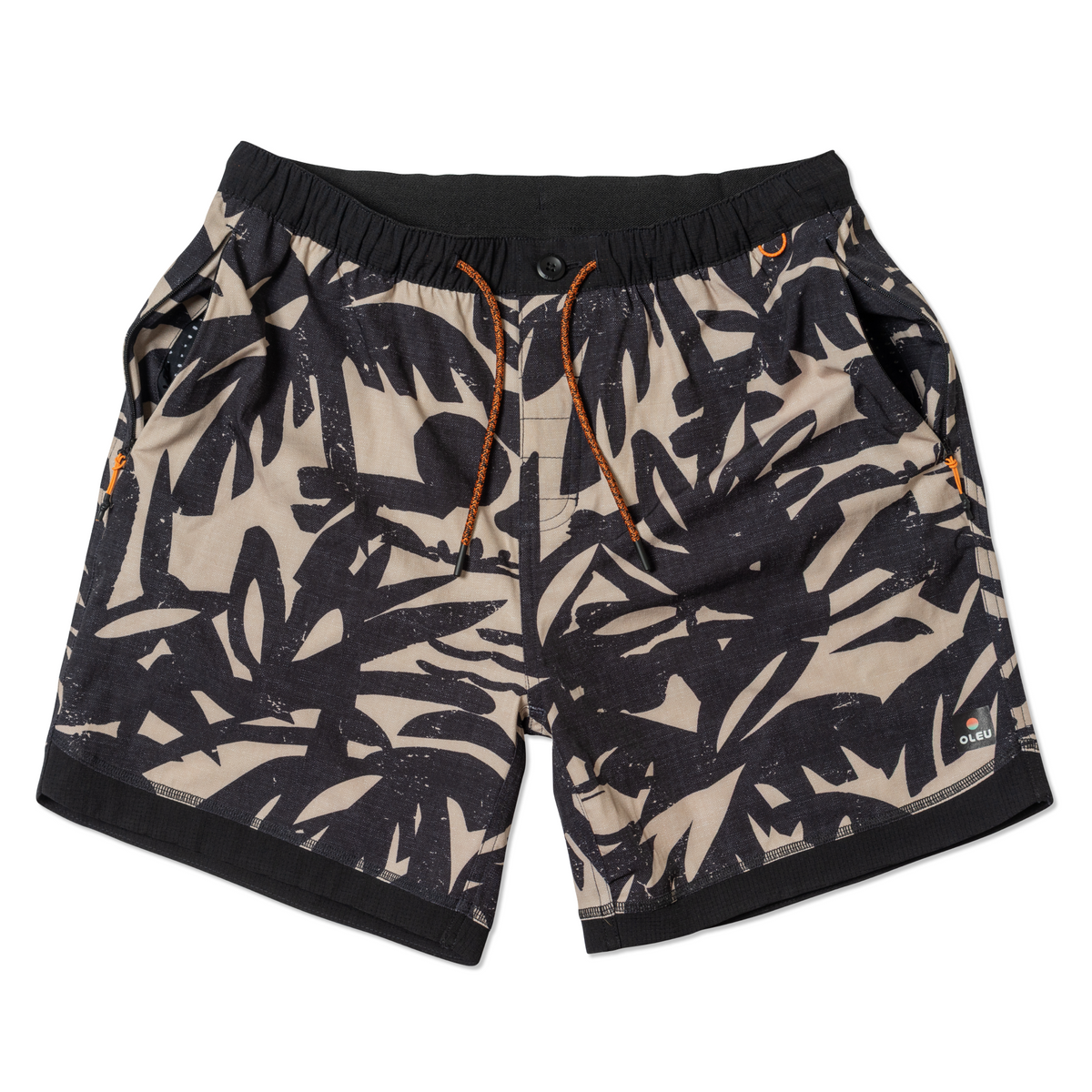 OLEU ALL-SHORT™ 6" INSEAM I 16.5" OUTSEAM - CARVINGS in SANDSTONE