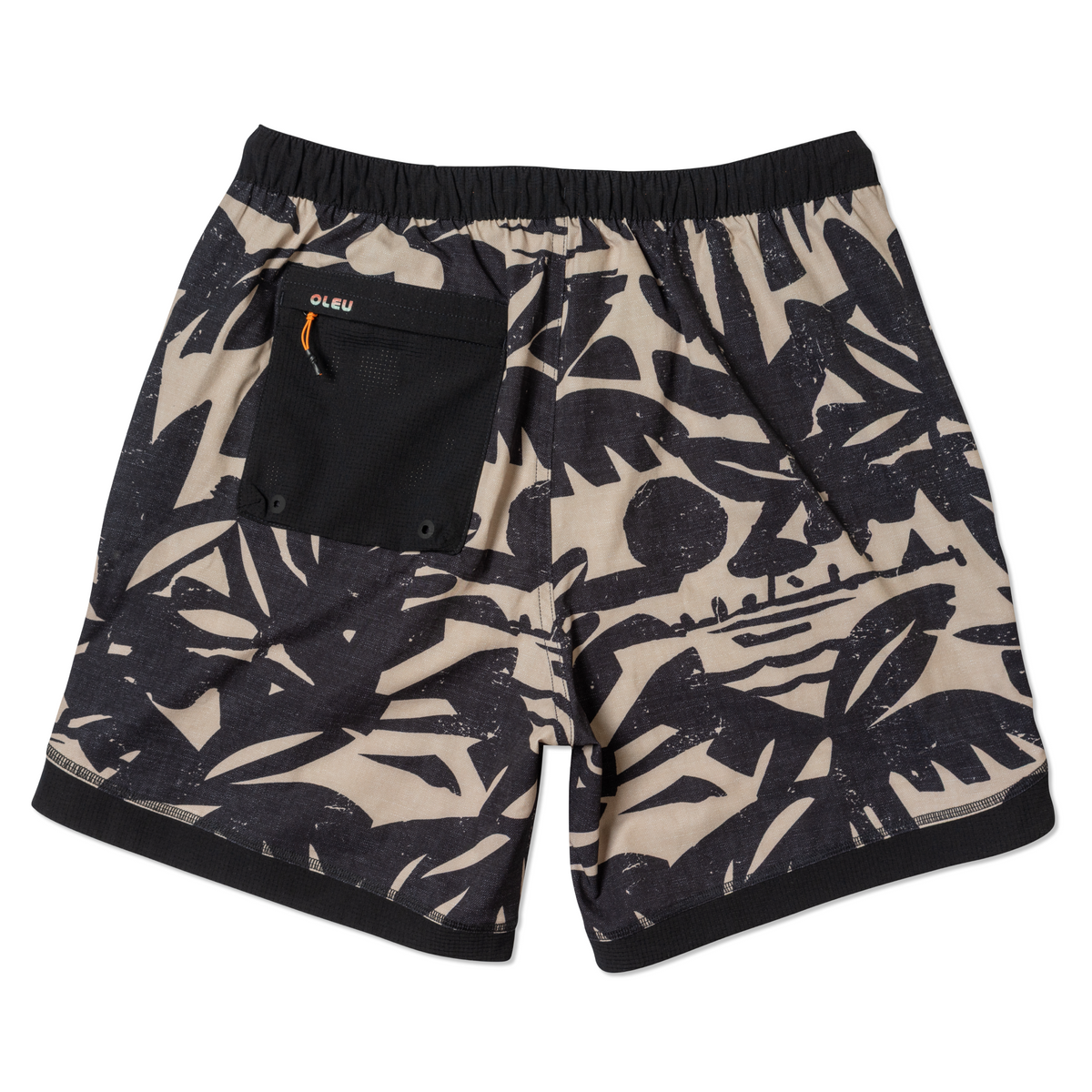 OLEU ALL-SHORT™ 6" INSEAM I 16.5" OUTSEAM - CARVINGS in SANDSTONE
