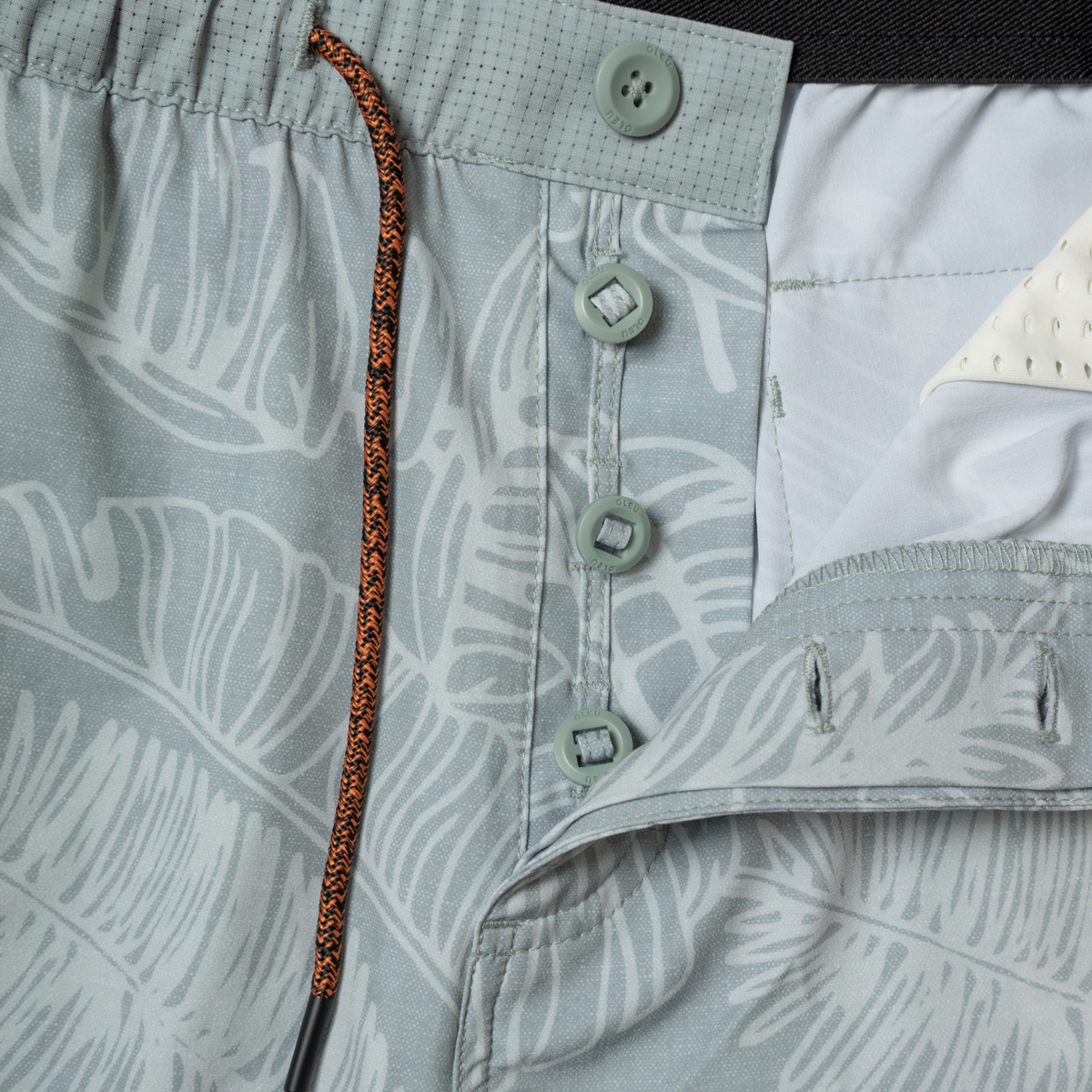 OLEU ALL-SHORT™ 6" INSEAM I 16.5" OUTSEAM - RAINFOREST SEA GREEN
