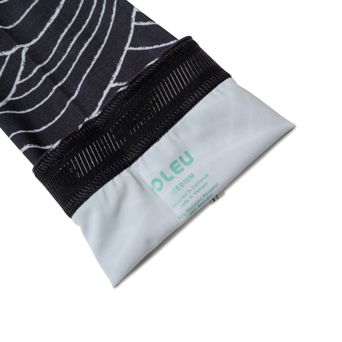 OLEU SUNSPORT™ UV ARM SLEEVES - STORM CARBON