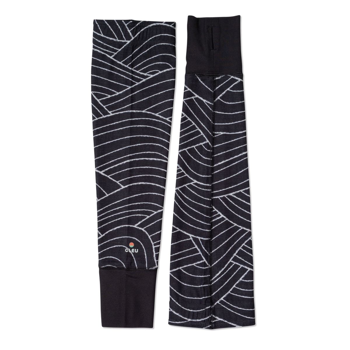 OLEU SUNSPORT™ UV ARM SLEEVES - STORM CARBON