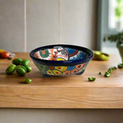 Small Talavera Salsa Bowl | Handmade Mexican Sauce Dish