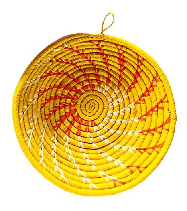 Small Woven Raffia African Baskets {Multiple Colors}