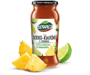 Lowicz Sos Slodko - Kwasny z Limonka 500g