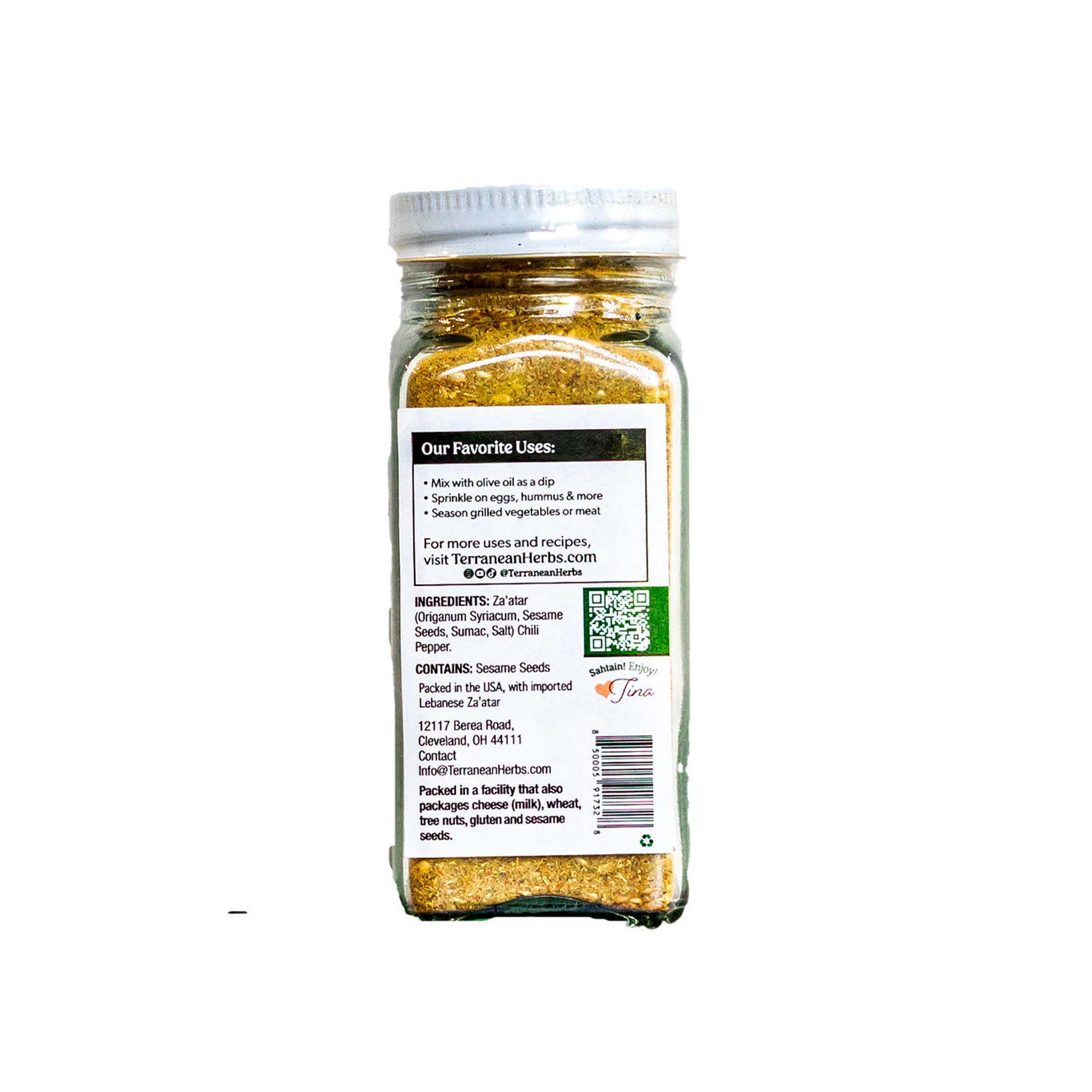 Shaker: Za'atar Blend (SPICY)
