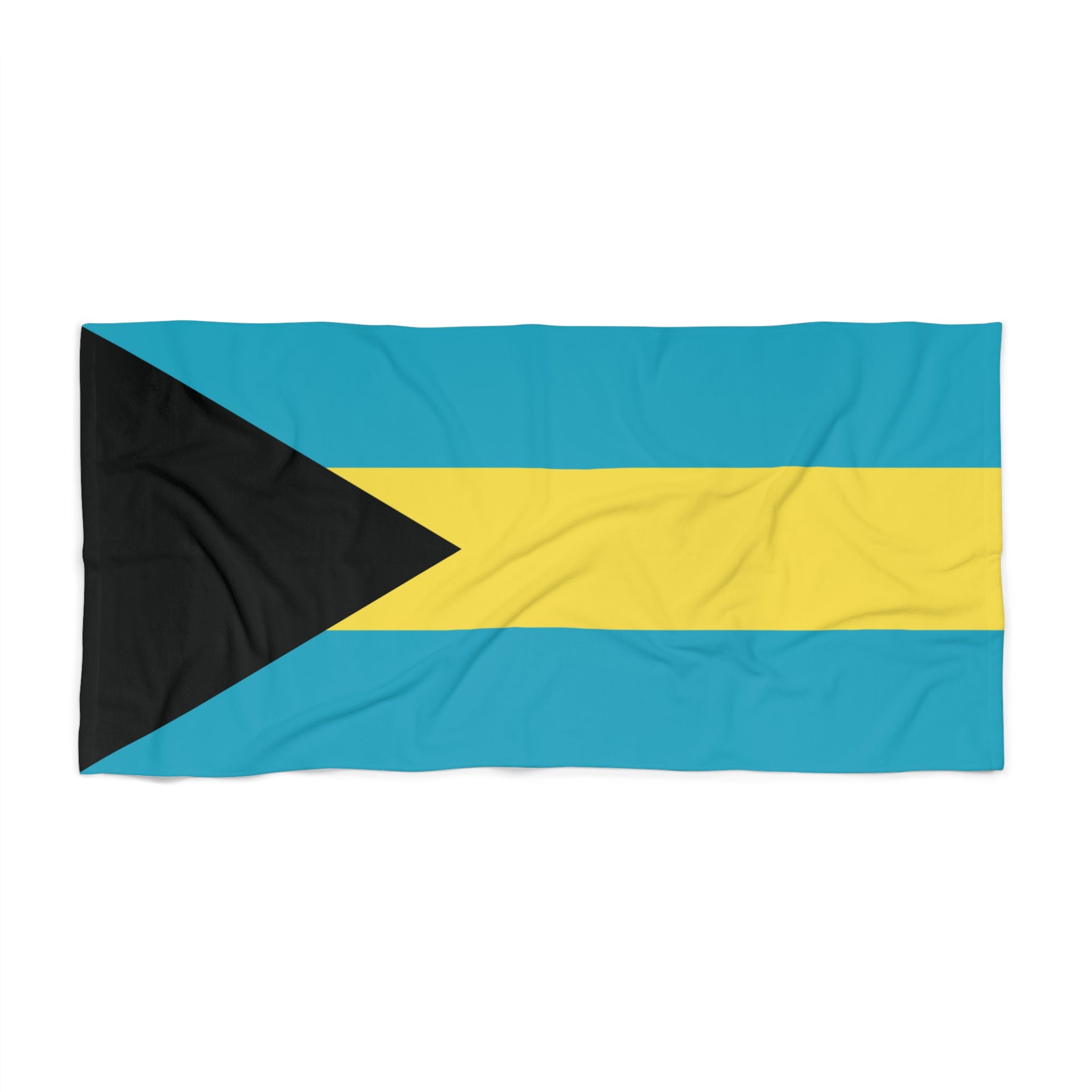 Bahamas Flag Beach Towel