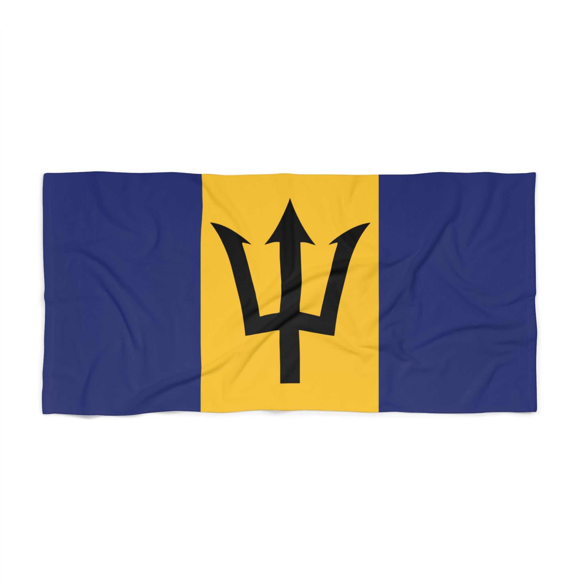 Barbados Flag Beach Towel