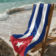 Cuba Flag Beach Towel