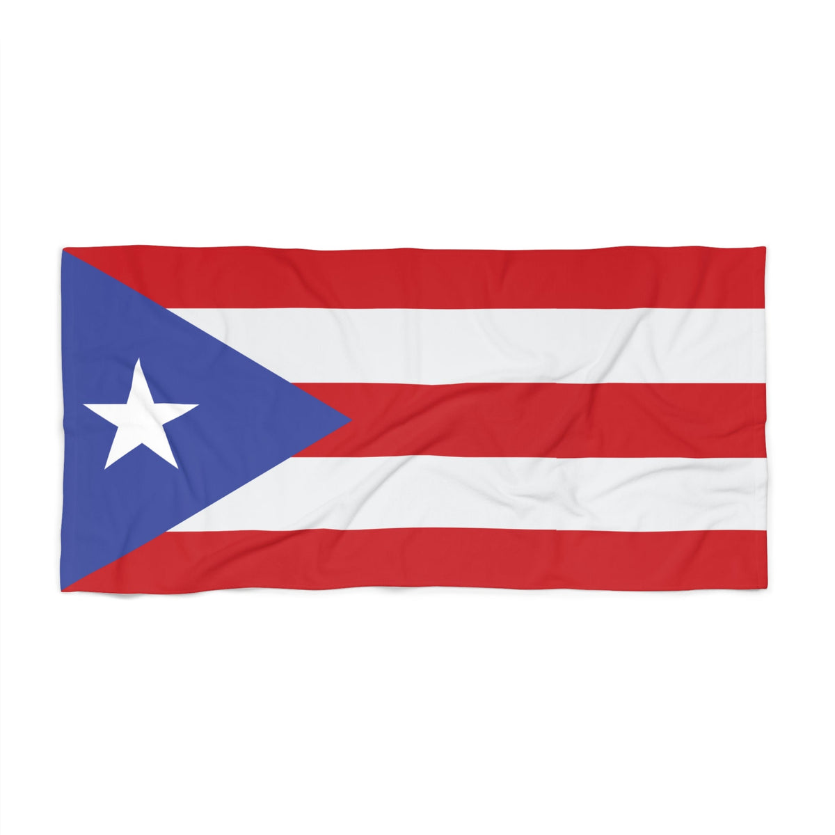 Puerto Rico Flag Beach Towel
