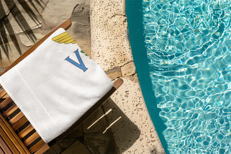 U.S. Virgin Islands Flag Beach Towel