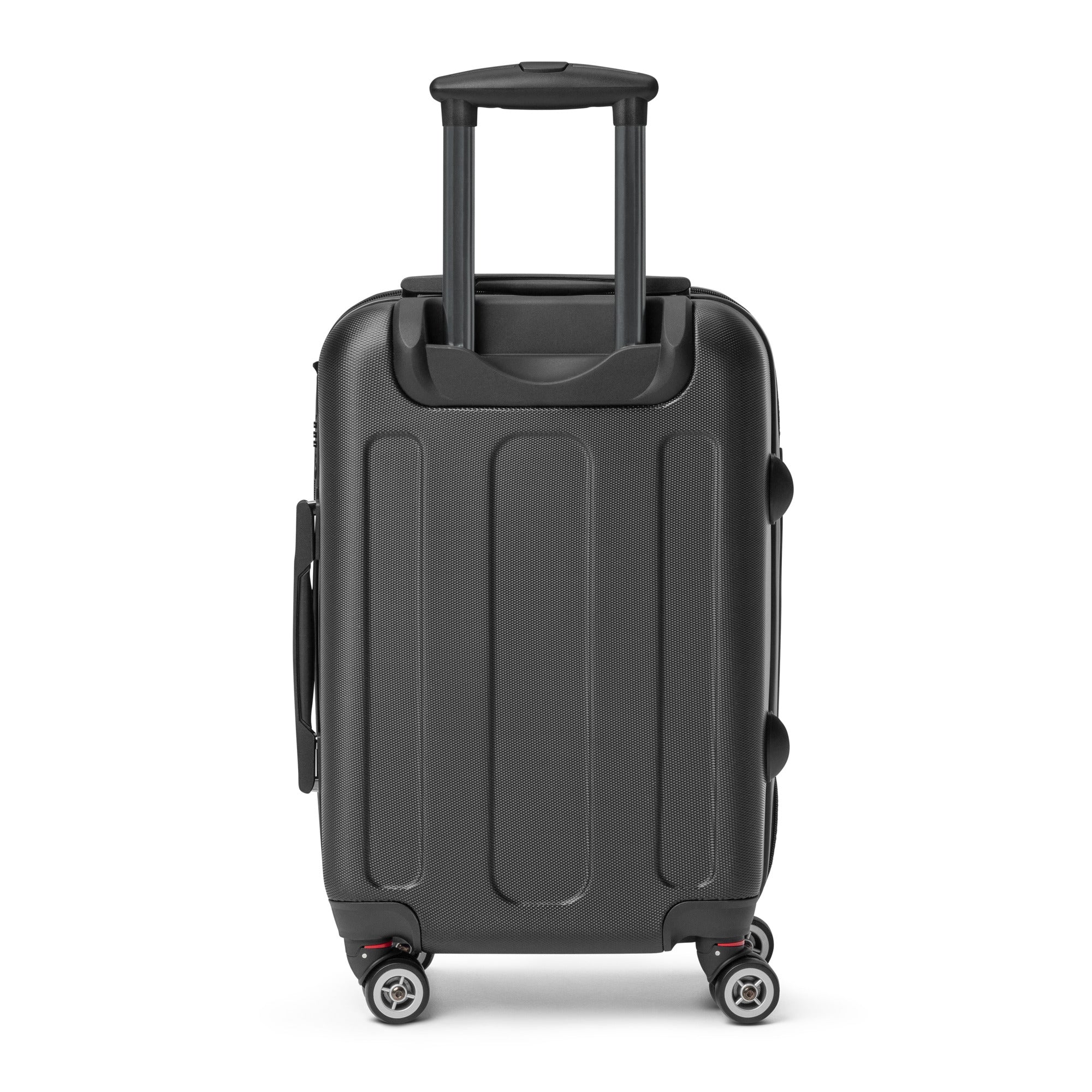 Aqua Blue and White Beach Stripes Carry On Suitcase – Travel Luggage by Extremely Stoked®