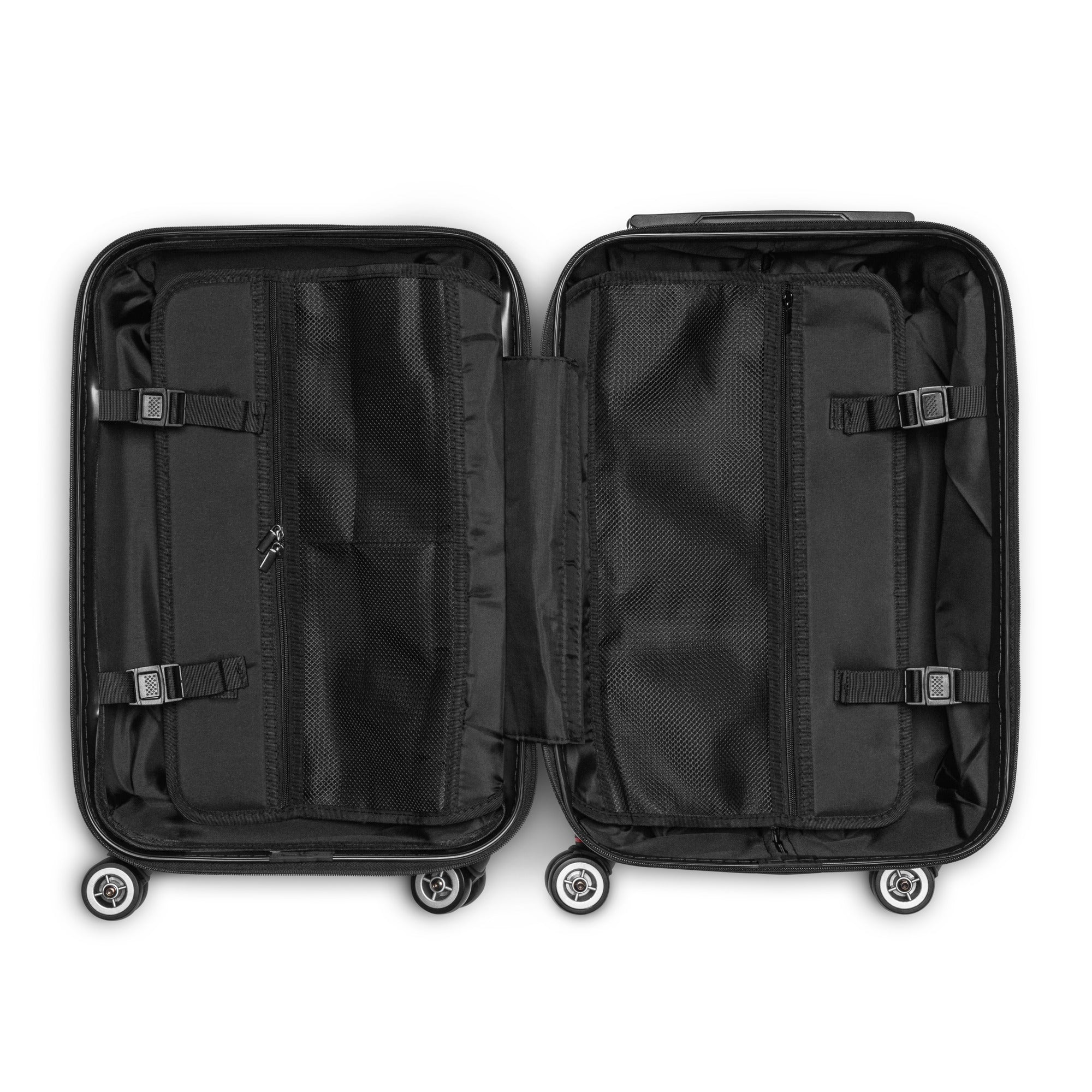 Royal Blue Hawaiian Flowers Carry On Suitcase – Surf & Beach Inspired Luggage by Extremely Stoked®