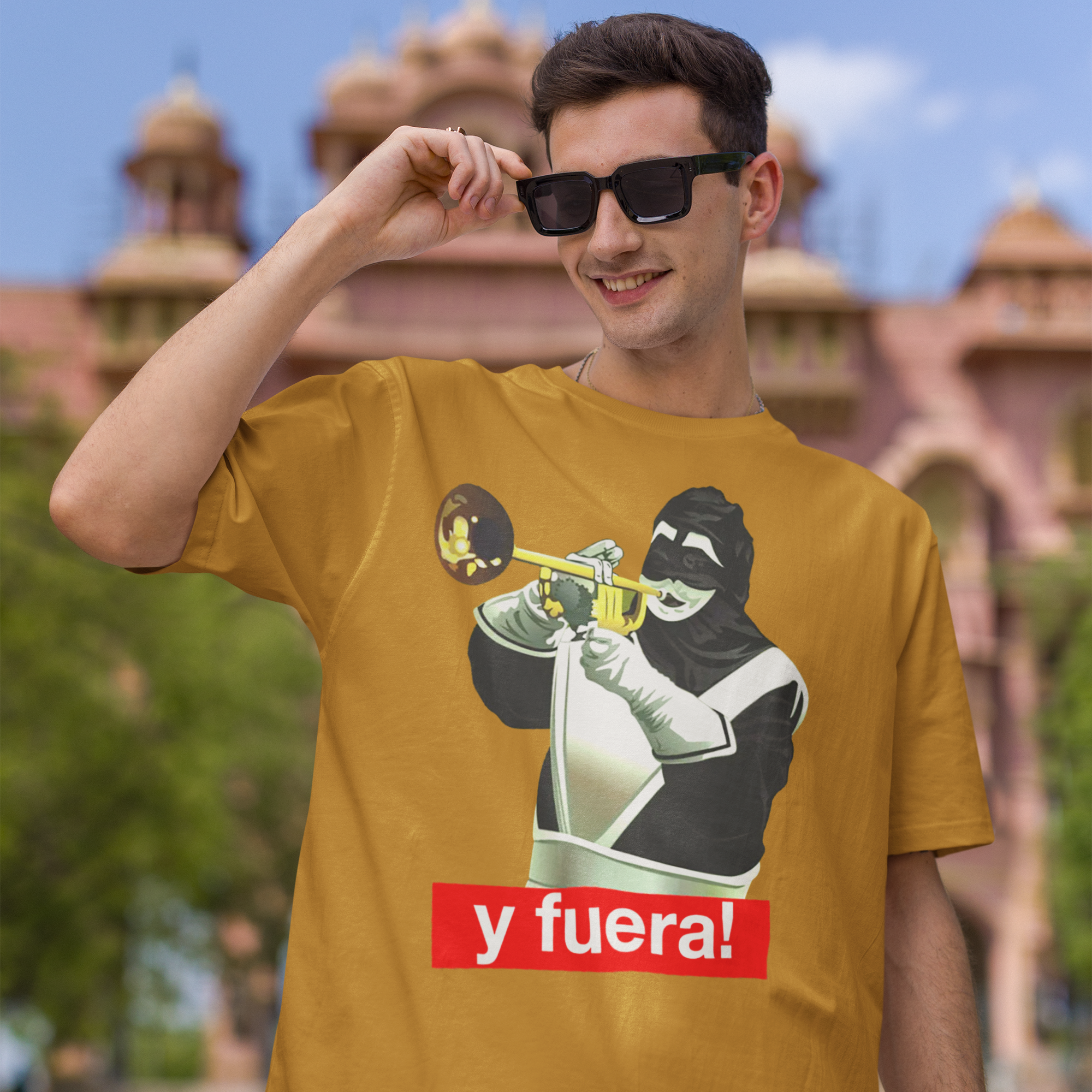 El Chacal De La Trompeta "Y FUERA!" Sabado Gigante T-shirt | Don Francisco | 5 Colors