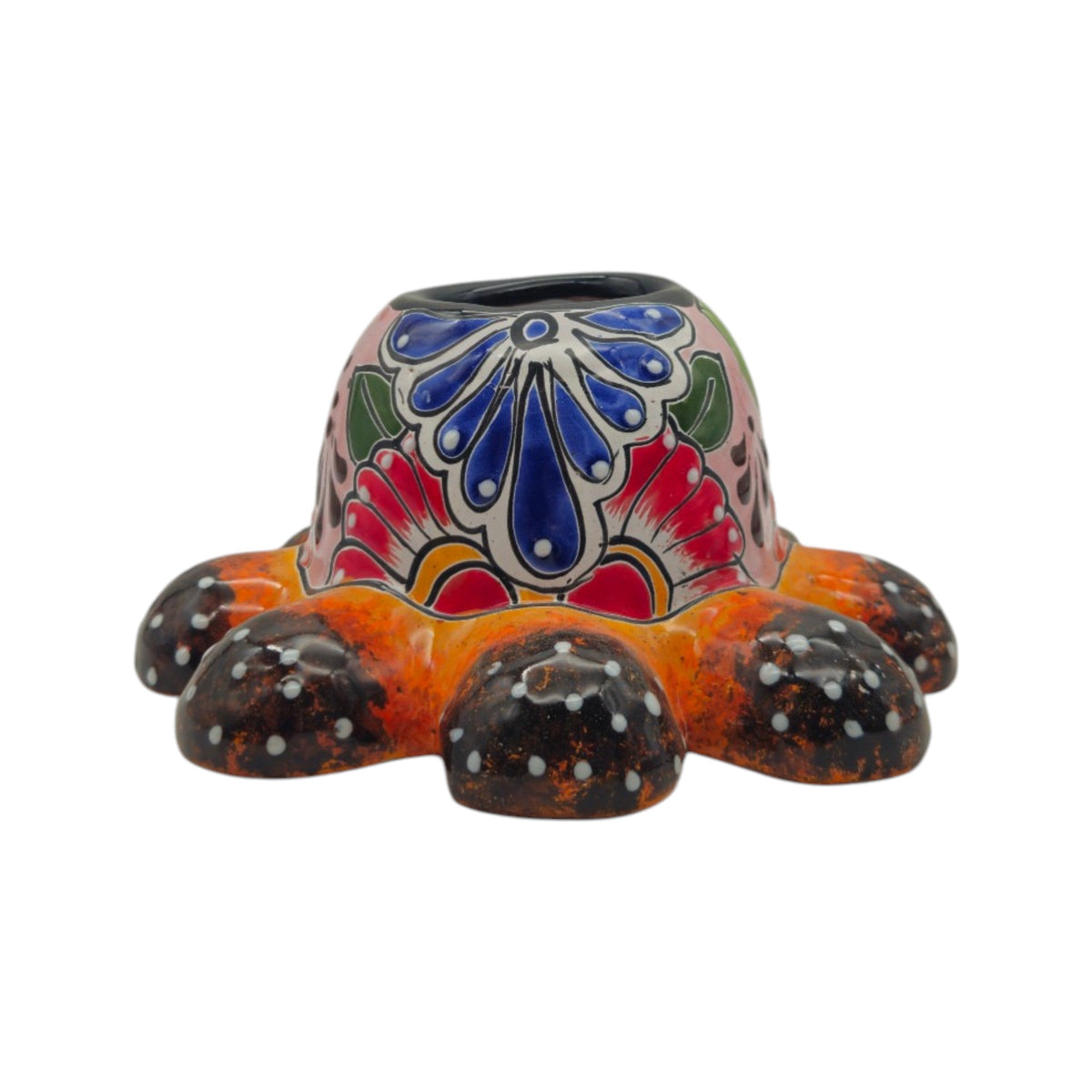 Talavera Octopus Succulent Planter | Hand-Painted Ceramic Pot
