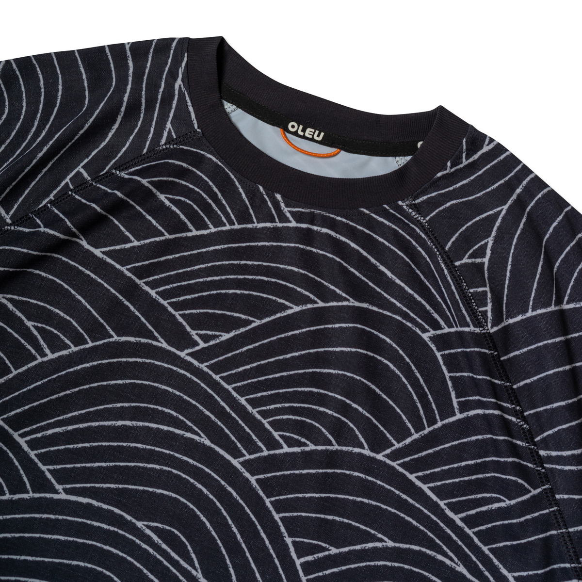 OLEU SUNSPORT™ UV TEE SHIRT - STORM CARBON