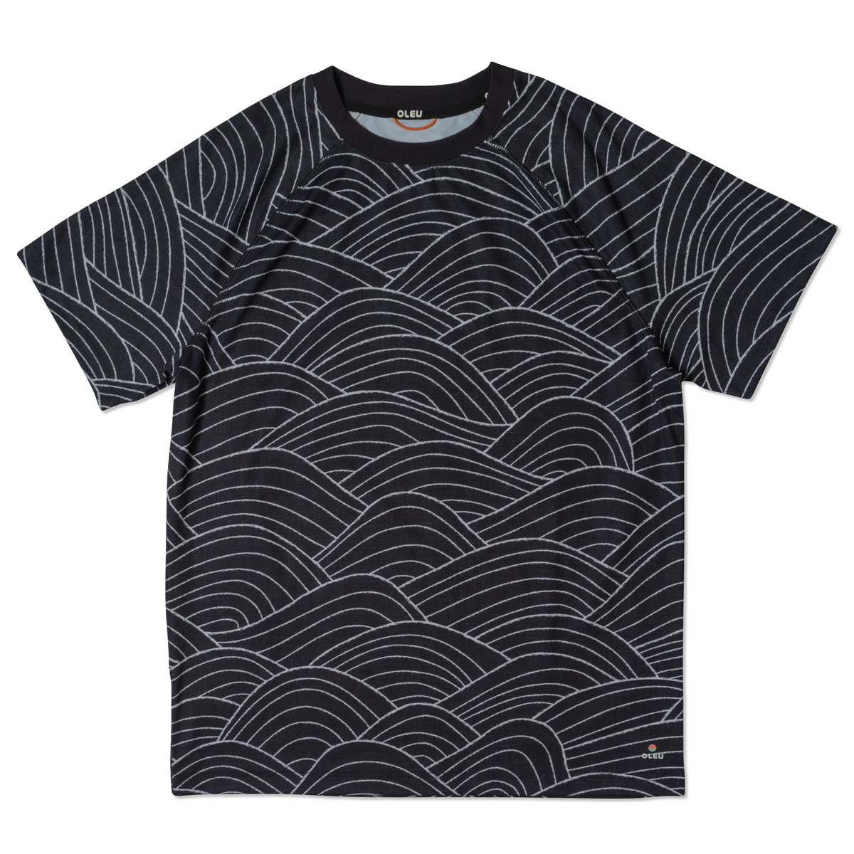 OLEU SUNSPORT™ UV TEE SHIRT - STORM CARBON