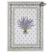 Lauris French Cotton Kitchen Towel by Tissus Toselli