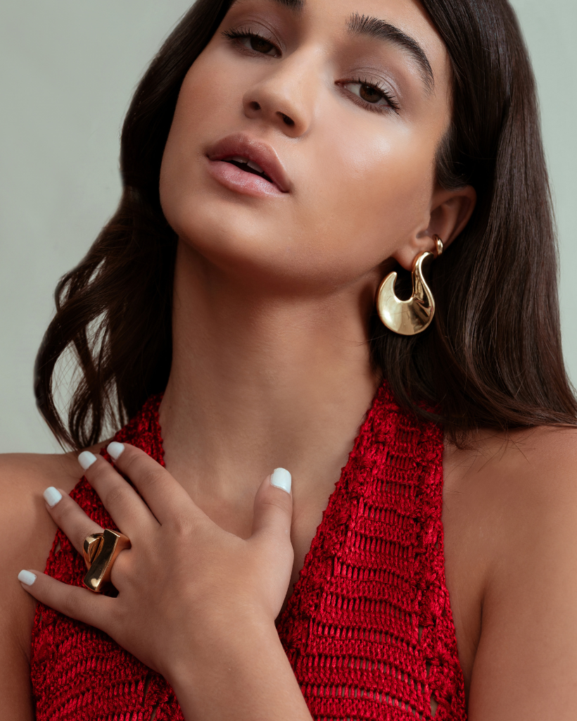 Valentina Abstract Hook Earrings