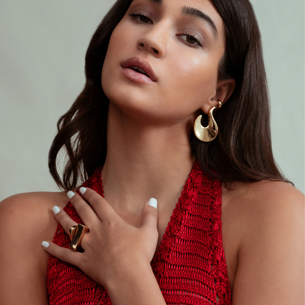 Valentina Abstract Hook Earrings