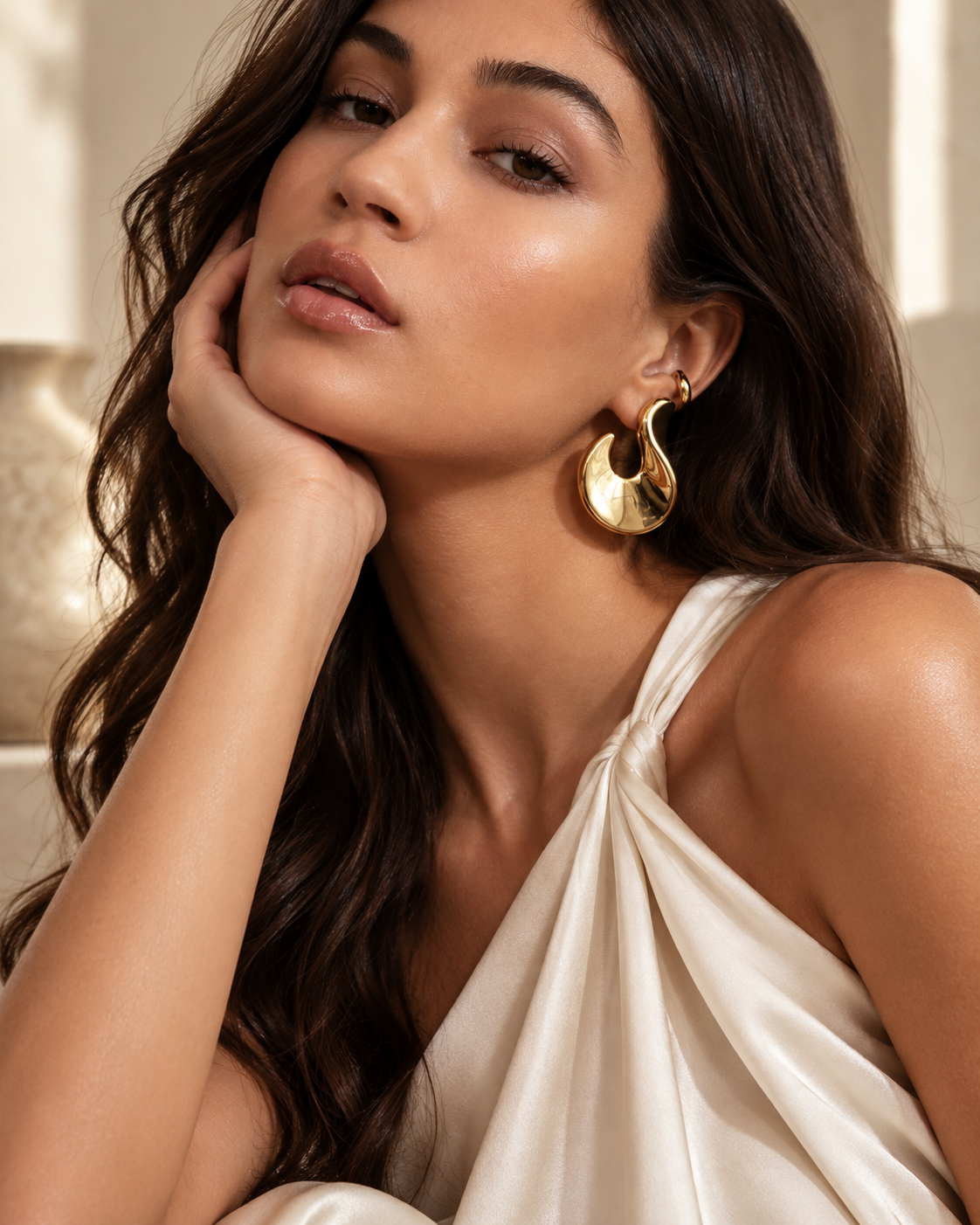 Valentina Abstract Hook Earrings