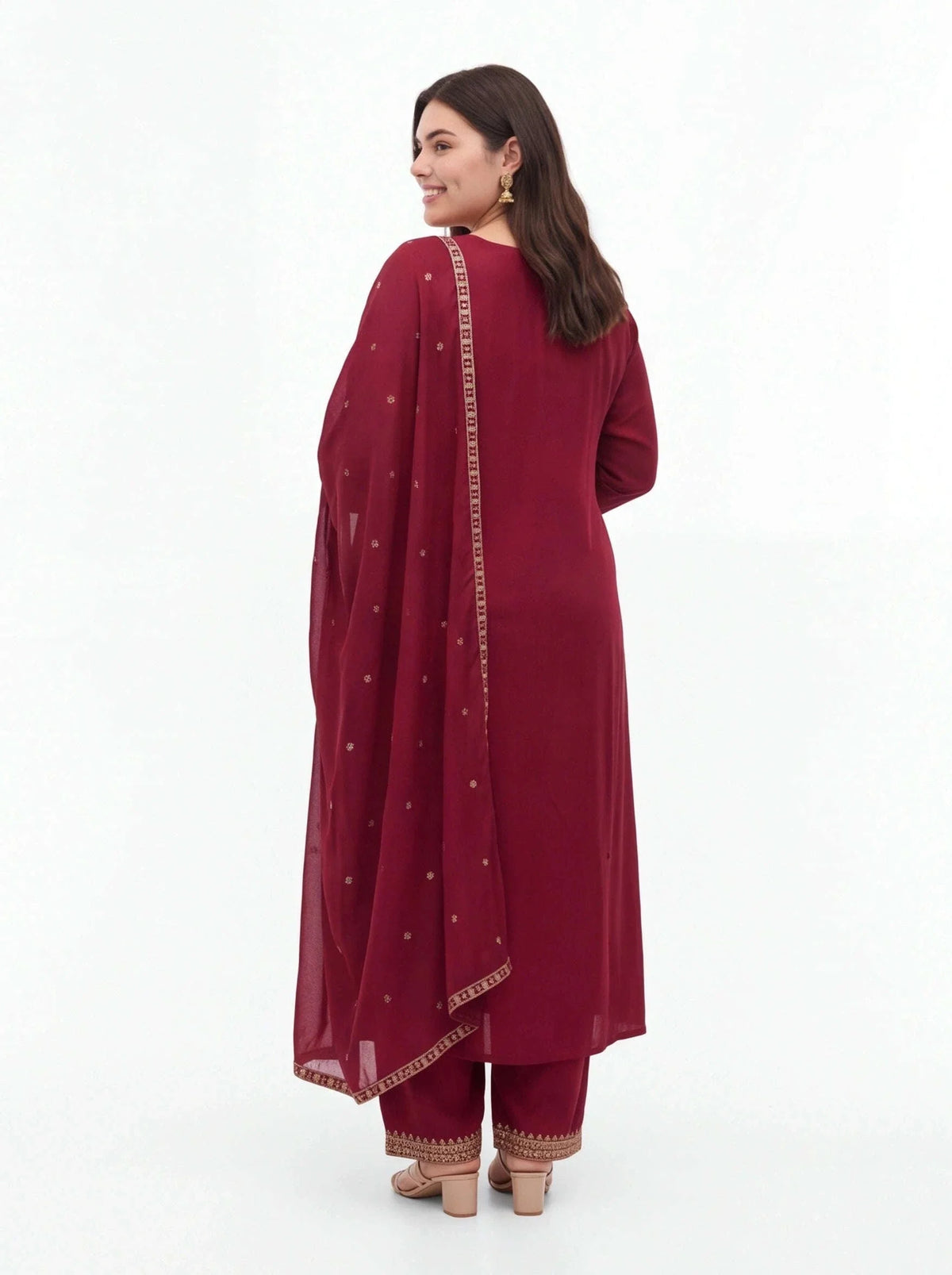 Anarkali long Kurti set
