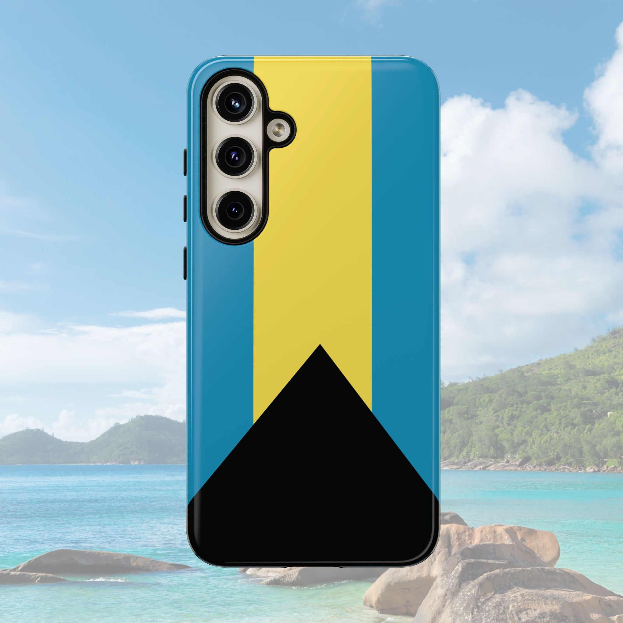 Bahamas Flag Tough Phone Case
