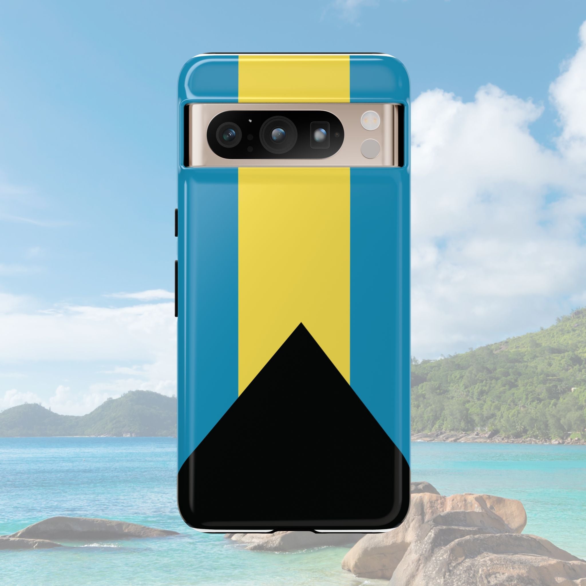 Bahamas Flag Tough Phone Case