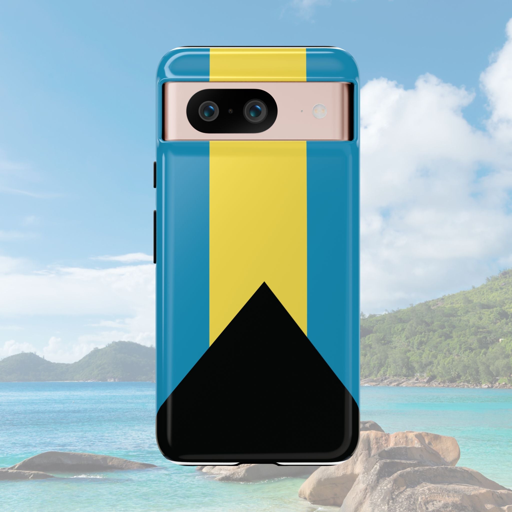 Bahamas Flag Tough Phone Case