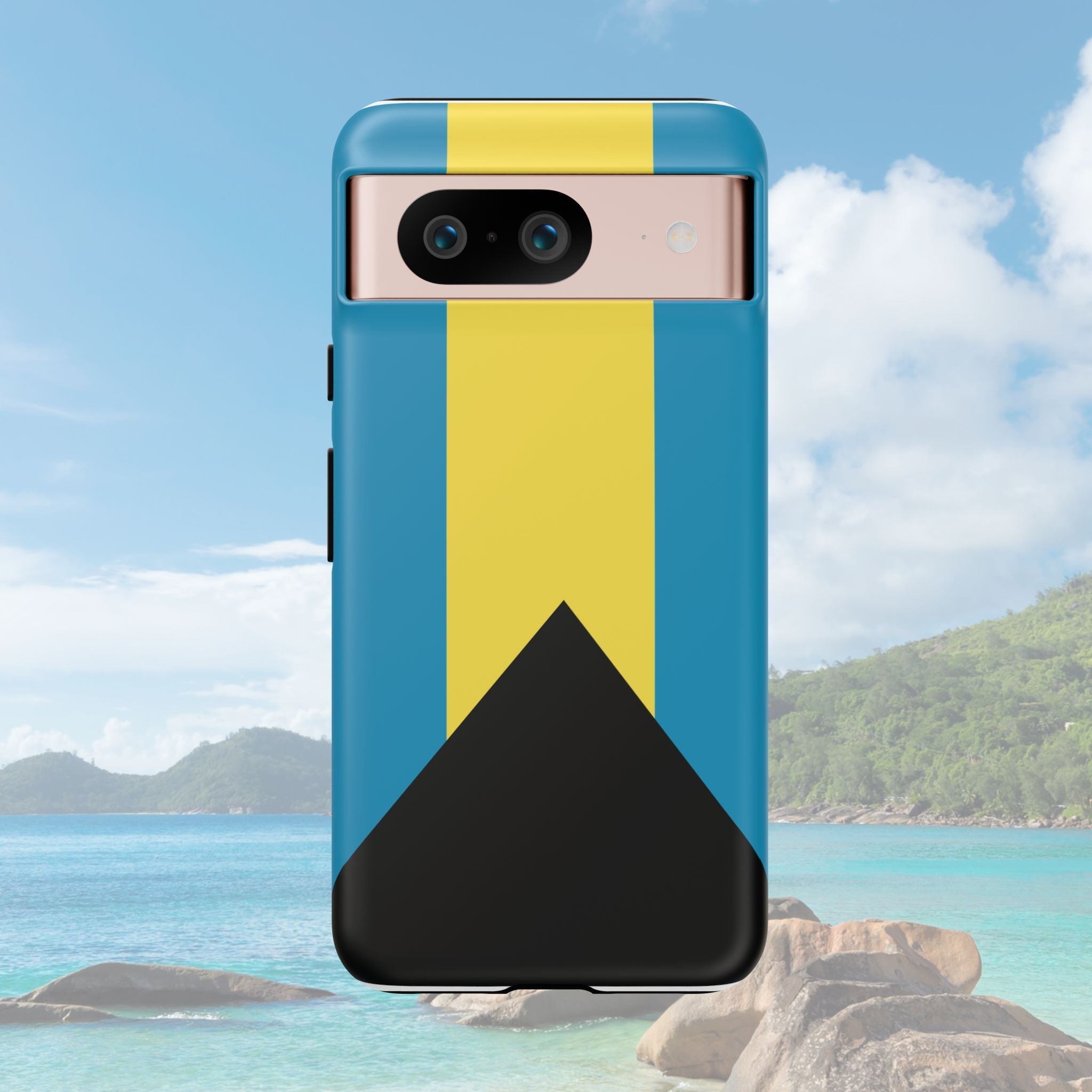 Bahamas Flag Tough Phone Case