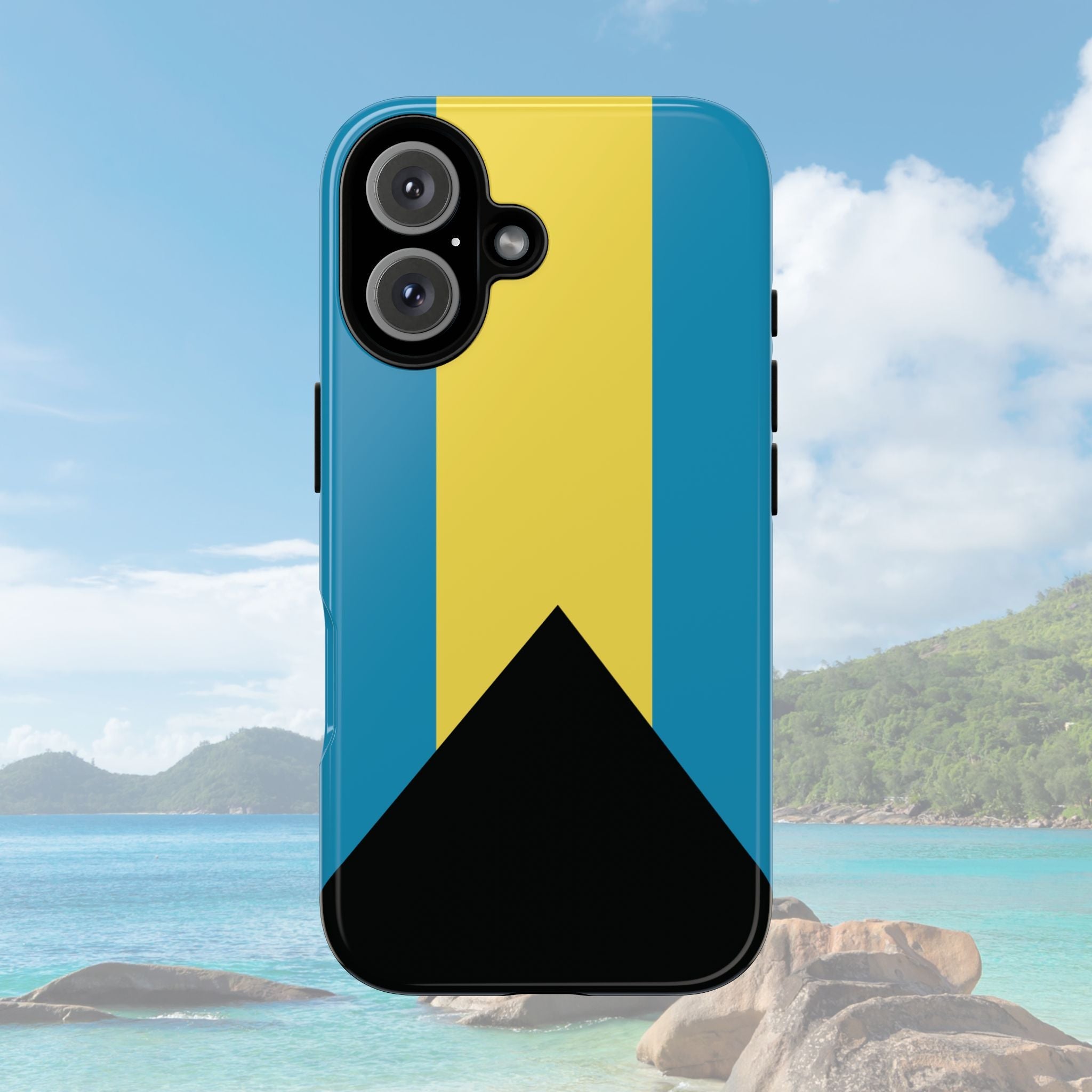 Bahamas Flag Tough Phone Case