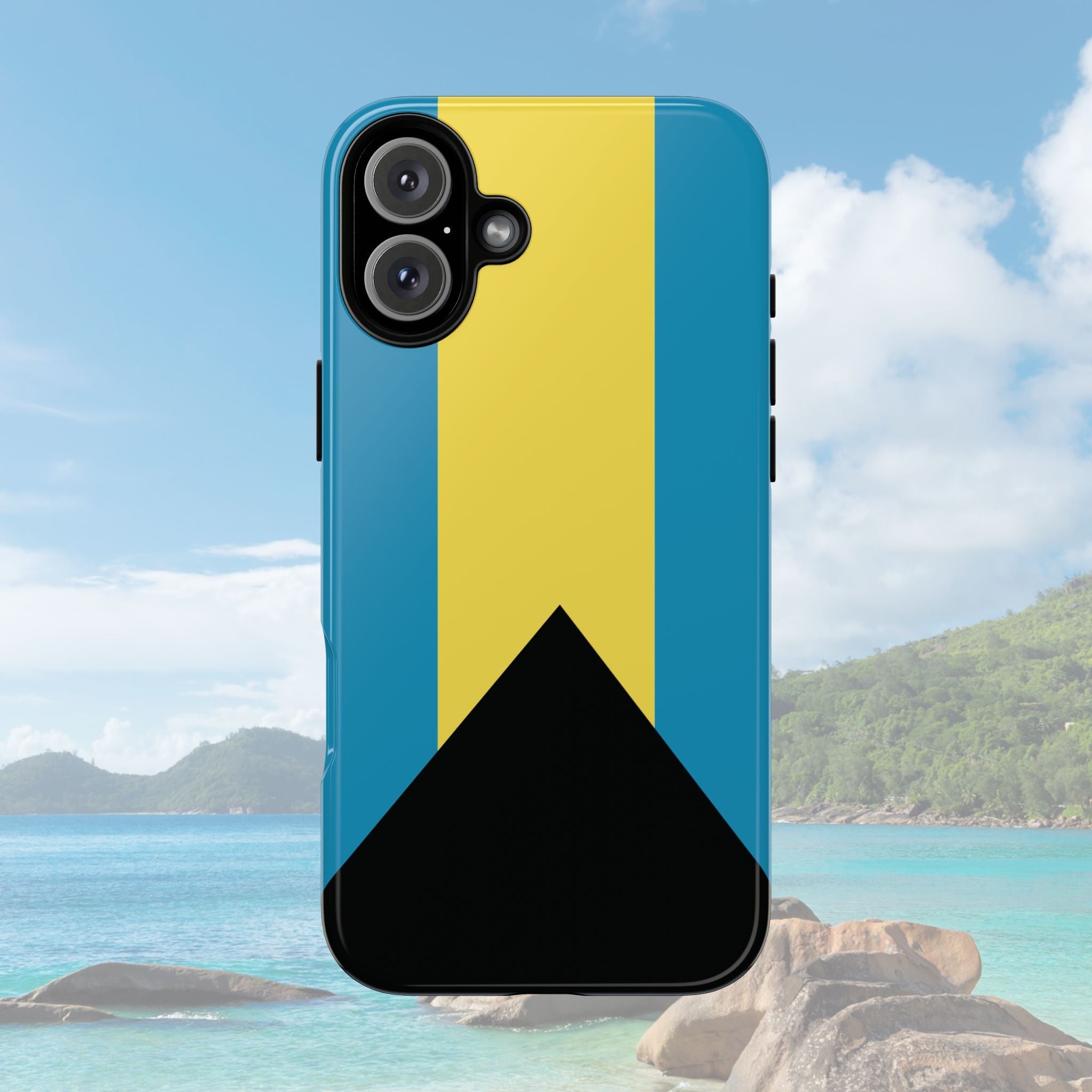 Bahamas Flag Tough Phone Case