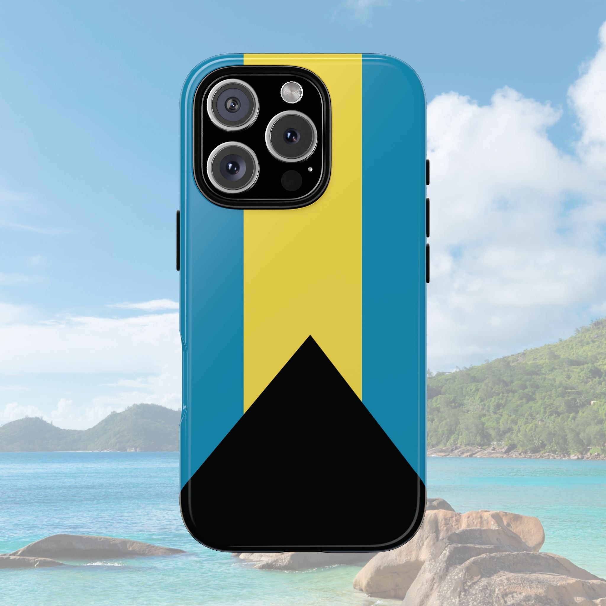 Bahamas Flag Tough Phone Case