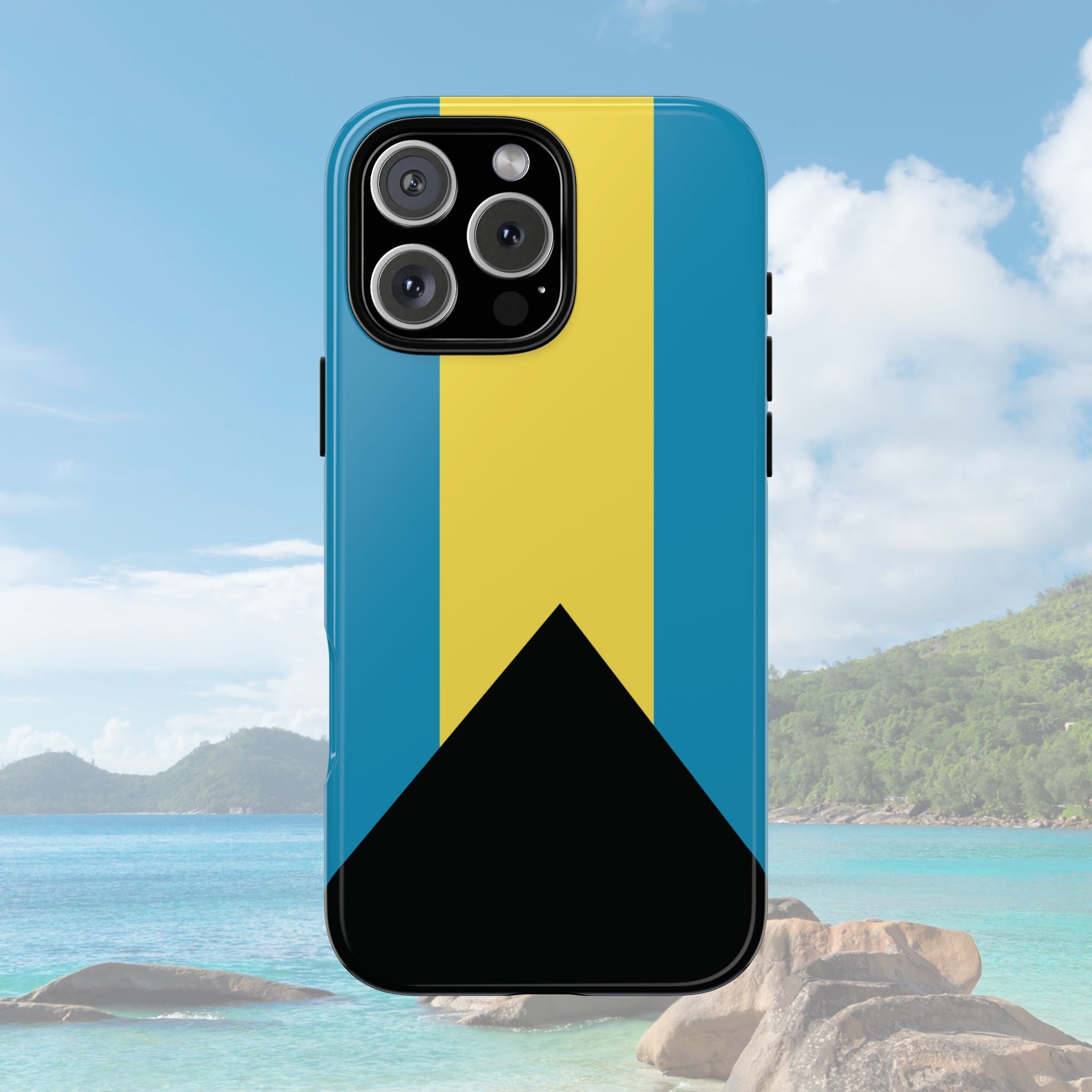 Bahamas Flag Tough Phone Case