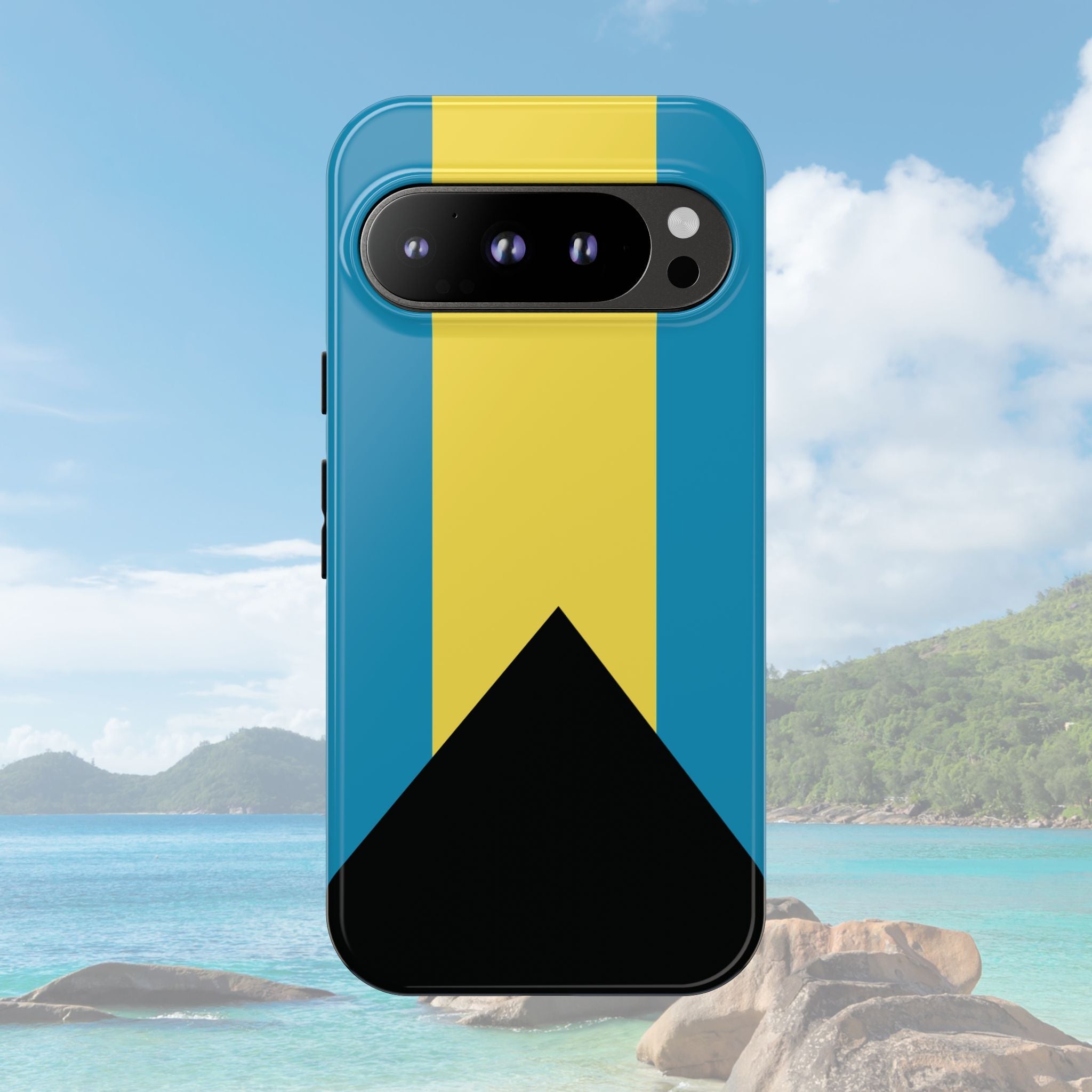 Bahamas Flag Tough Phone Case